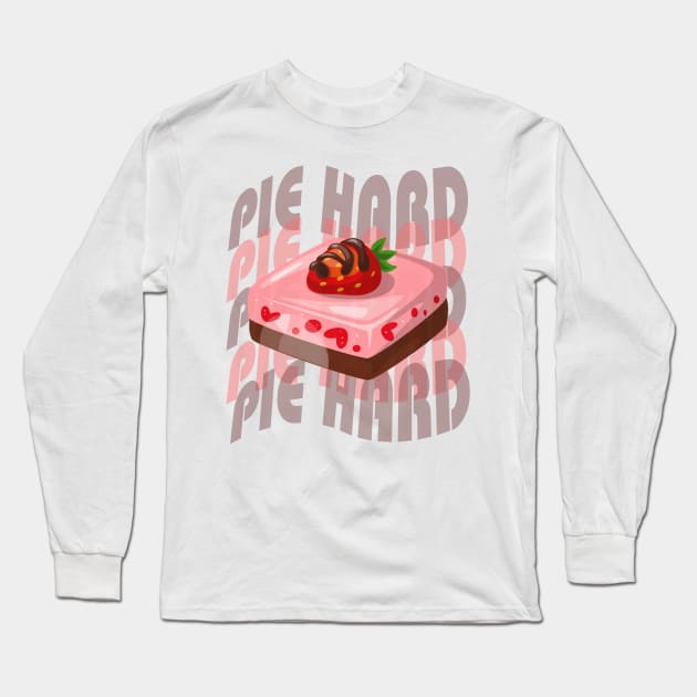 Happy Thanksgiving Day Cute Pie Lover Design Long Sleeve T-Shirt by PeekABooByAksh